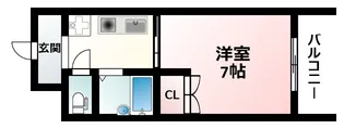 みどり之園【1階】の間取り