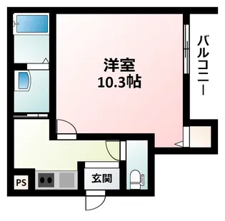 フジパレス東三国Ⅲ番館【1階】の間取り