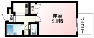 江坂OMパレス【5階】の間取り