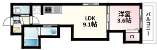 GRAND FORT【3階】の間取り