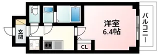 S-RESIDENCE江坂【13階】の間取り