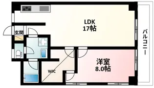 サンハイツ【2階】の間取り