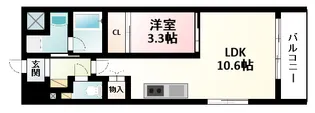 メセナ緑地公園【7階】の間取り