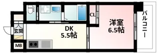 アールエスフラッツ【7階】の間取り