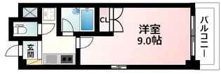 KM江坂【6階】の間取り