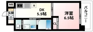 アールエスフラッツ【8階】の間取り