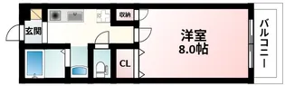 ドミトリオ仁王田【2階】の間取り