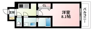 スワンズシティ新大阪【6階】の間取り