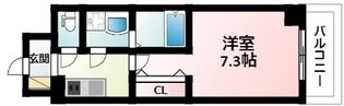 ファーストフィオーレ江坂グレイス【5階】の間取り