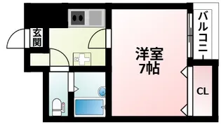 REBANGA江坂AP【4階】の間取り