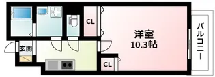 プライムコート新大阪イースト【3階】の間取り