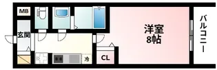 PHOENIX新大阪【2階】の間取り