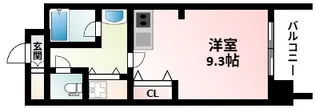 サンロワール江坂【7階】の間取り