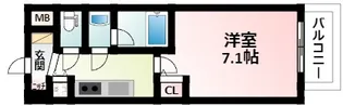 スプランディッド新大阪Ⅴ【5階】の間取り