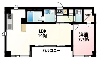グランミーテ緑地【4階】の間取り