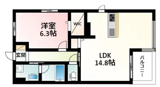 グランミーテ緑地【2階】の間取り
