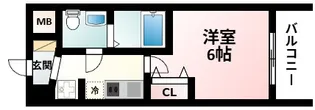 SEST新大阪【3階】の間取り