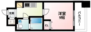 プラウドフラット新大阪【11階】の間取り