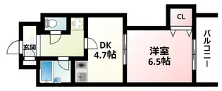 メゾン恒悦【8階】の間取り
