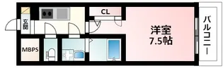 S-RESIDENCE江坂Alegria【6階】の間取り