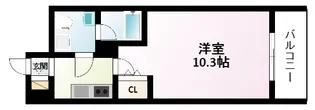SERENiTE江坂四番館【9階】の間取り
