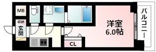 M-RESIDENCE新大阪Garden【3階】の間取り