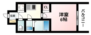 M-RESIDENCE新大阪Garden【11階】の間取り
