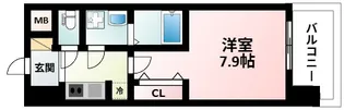 アドバンス新大阪Ⅴ【13階】の間取り
