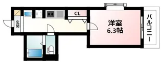 CASA MT 東三国【4階】の間取り