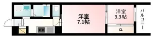 ザ・レジデンス江坂【8階】の間取り
