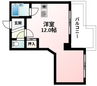 江坂東OMパレス【6階】の間取り