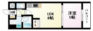 ベルファース緑地公園【3階】の間取り
