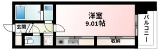フォレステージュ江坂公園【4階】の間取り