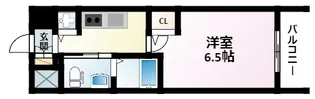 エスリード江坂江の木町【7階】の間取り