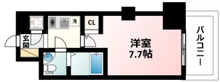 セレニテ新大阪弐番館【7階】の間取り