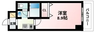グリーンヒルズ江坂【5階】の間取り