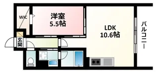 K PLAT21【2階】の間取り