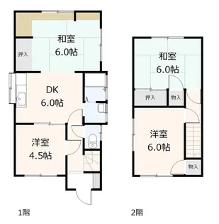 広島県広島市安佐北区可部町大字勝木【一戸建】の間取り