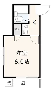 バリュージュ船越【1階】の間取り