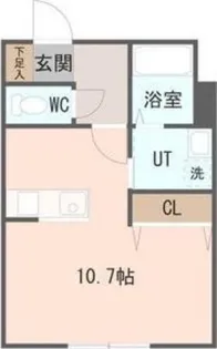 GATE63【204号室】の間取り