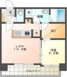 ピエス大通14【201号室】の間取り