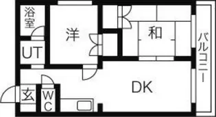 北海道札幌市東区北三十七条東14丁目【マンション】の間取り