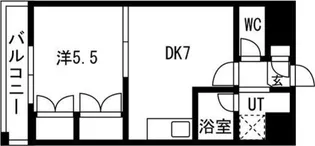 北海道札幌市西区琴似三条5丁目【マンション】の間取り