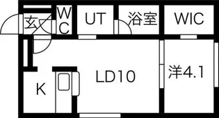 北海道札幌市東区北十四条東6丁目【マンション】の間取り
