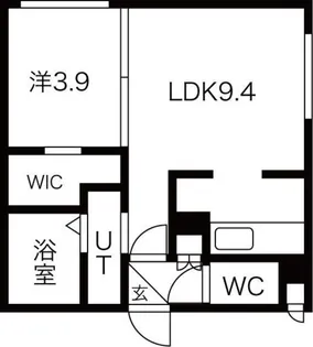 EVERGREEN KOTONI【402号室】の間取り