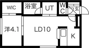 FERIO146【403号室】の間取り