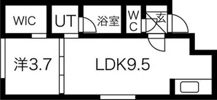 HOPE北円山【403号室】の間取り