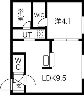 Lumiere Kikusui【3階】の間取り
