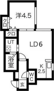 北海道札幌市東区北十一条東4丁目【マンション】の間取り