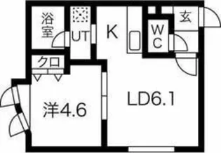 LEE SQUERE 栄通【201号室】の間取り